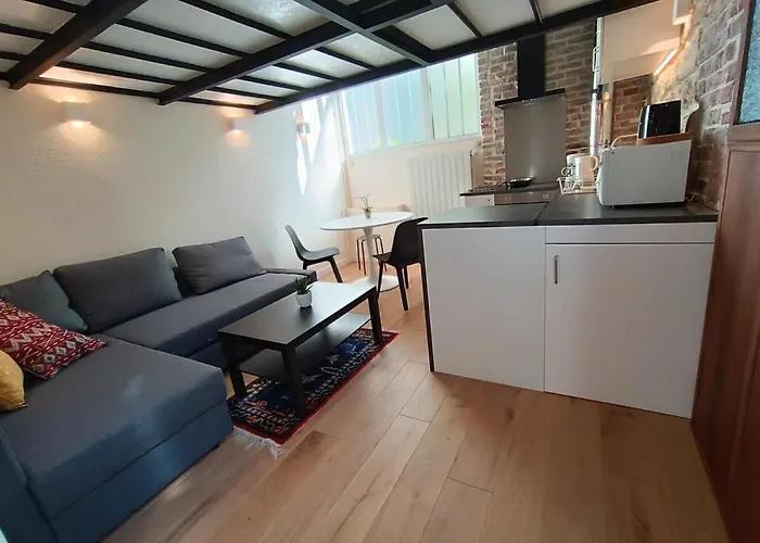 Bright With Equipped Kitchen And Mezzanine アパート パリ