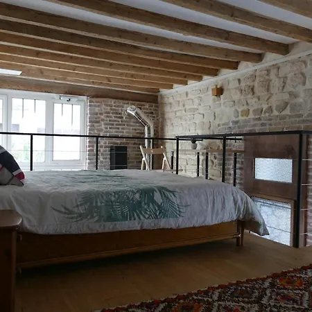 Appartement Bright With Equipped Kitchen And Mezzanine Parijs